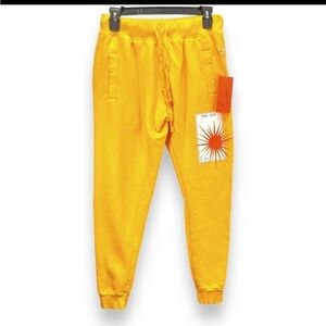 Vibrant Yellow Track Pants